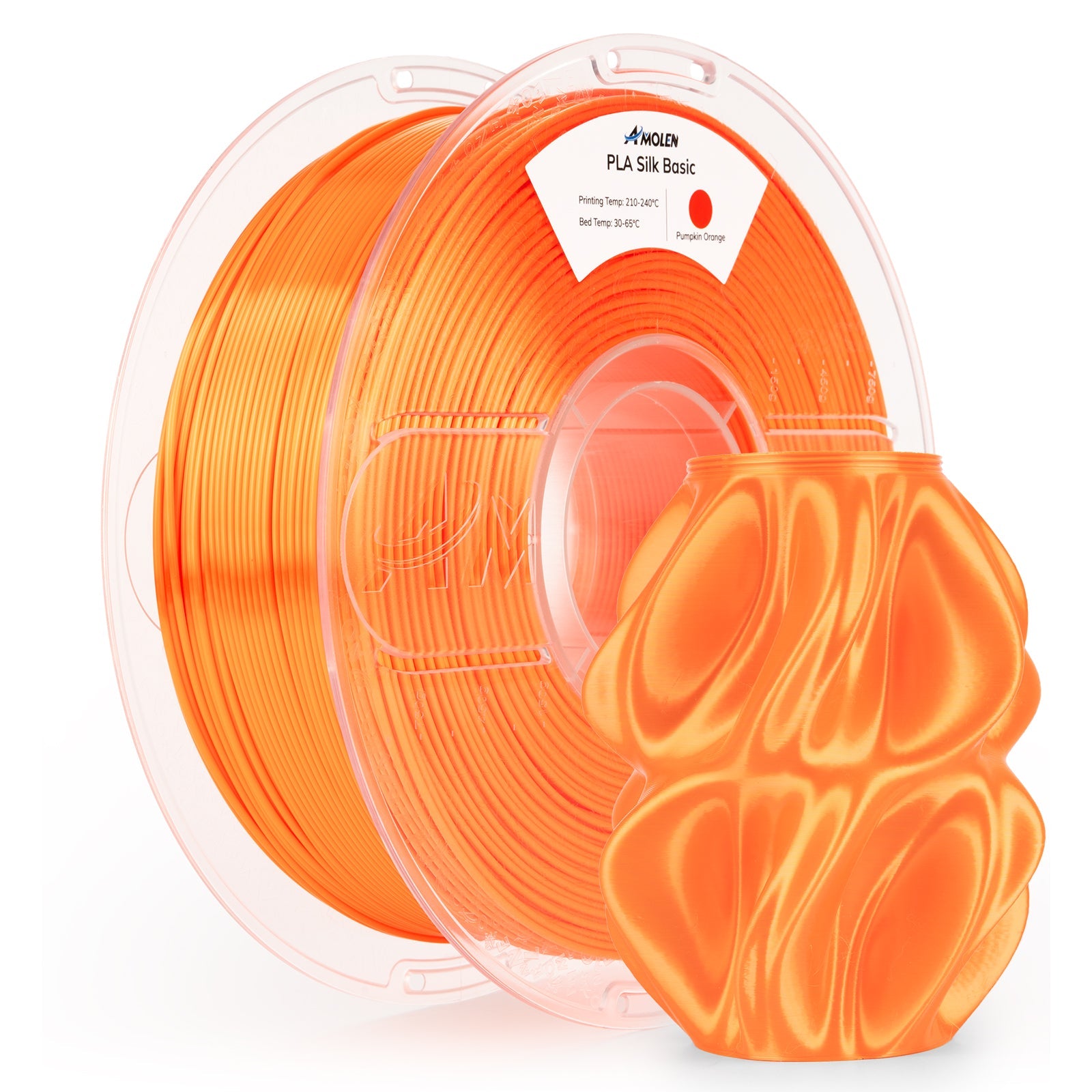 PLA Silk Basic 1.75mm, 1KG/2.2LB